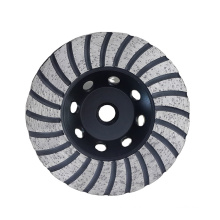 4 inch turbo concave abrasive diamond grinding cup wheel for granite stone concrete